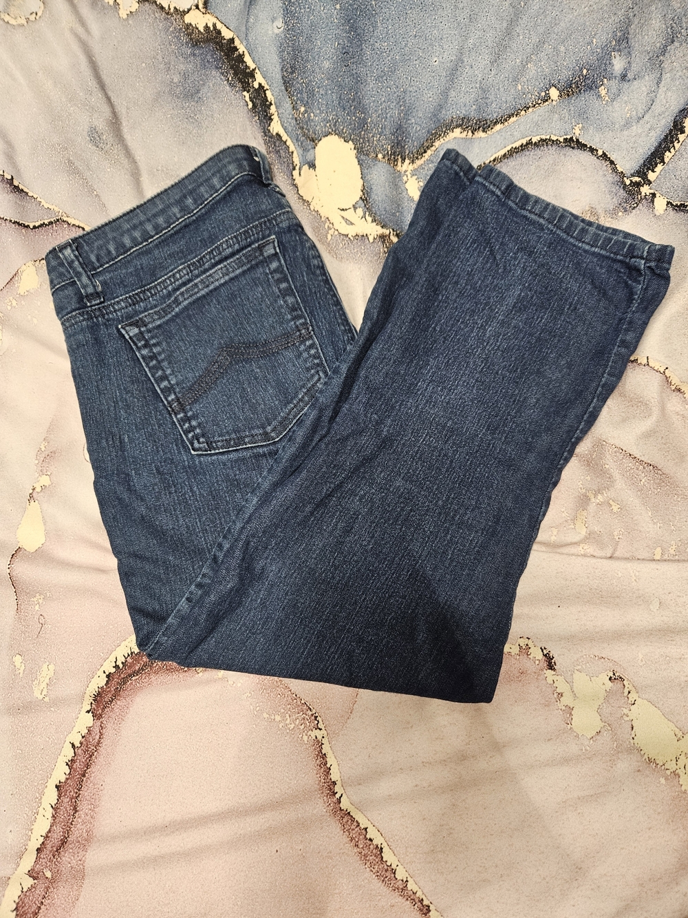Michael Kors Dark Blue Bootcut Jeans